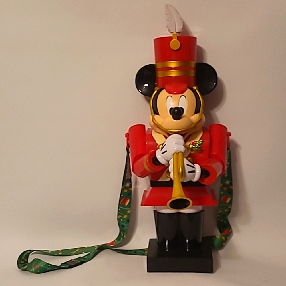 Disney Parks Mickey Mouse Toy Soldier Popcorn Bucket 2023 Holiday Nutcracker WDW